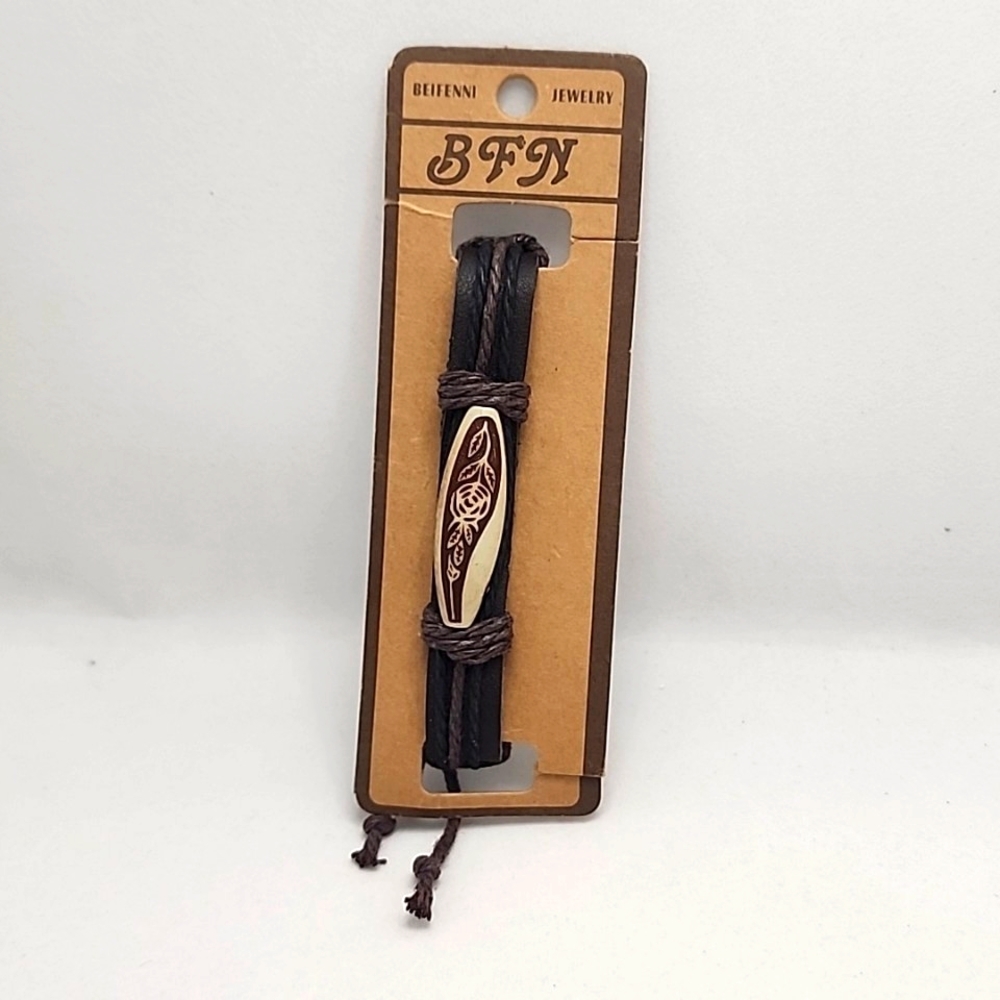 Beifenni Jewelry Leather Bracelet